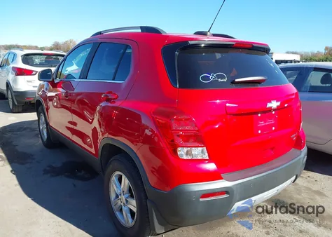 2015 Chevrolet Trax Lt из США, поврежденный, VIN KL7CJRSB1FB204717